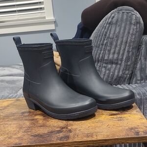 Black Hunter Ankle Boots